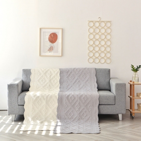 [1+1 할인] 노마드 순면 워싱 쇼파패드 4size 2color