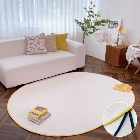 BEST 믹스매치 워셔블 타원 원형 러그 4size 3color