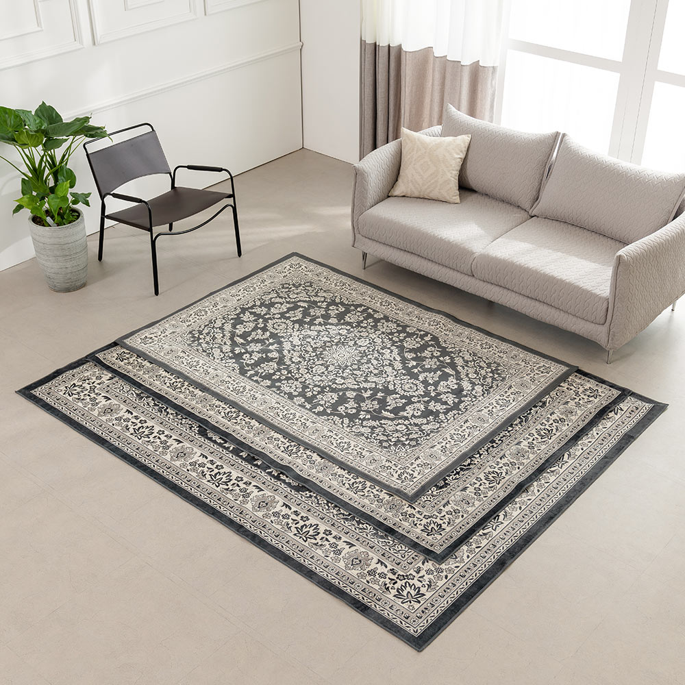 BEST 벨지움 자카드 페르시안 카페트 4size 3color